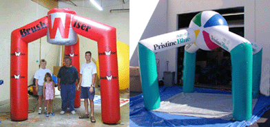 inflatable tradeshow booths